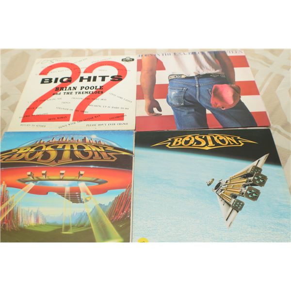 4 LP Lot - Boston