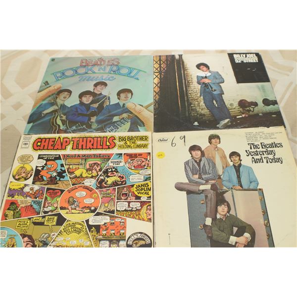 4 LP Lot - Beatles