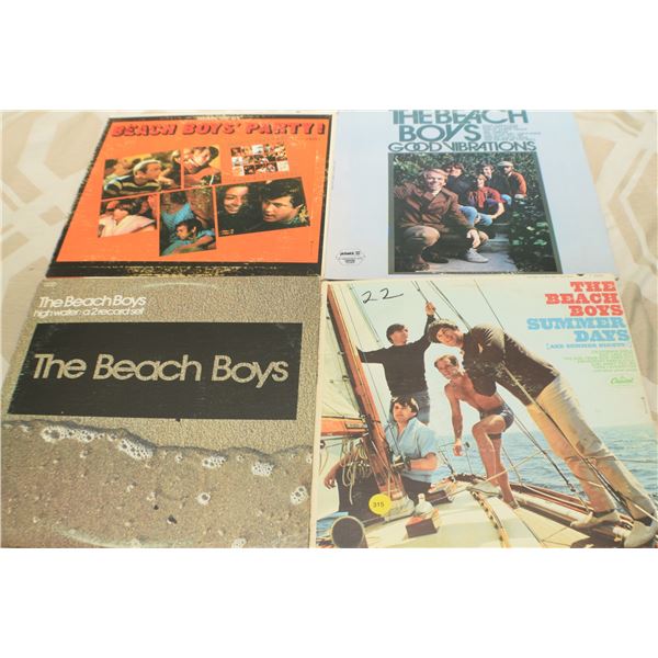 4 LP Lot - Beach Boys