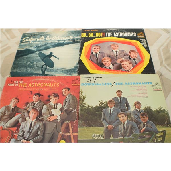 4 LP Lot - Astronauts