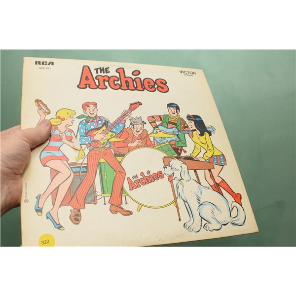 Rare Canadian Pressing of 1968 Archies Record