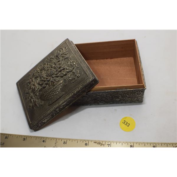 Pressed Metal Box - as is