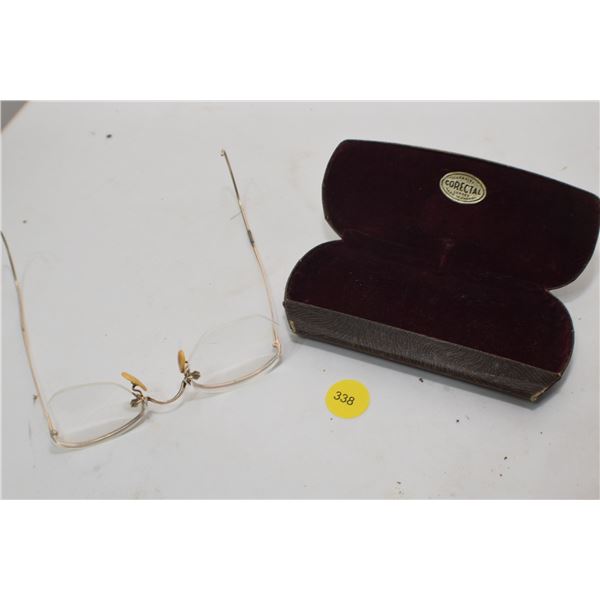 Antique Gold-Filled Glasses