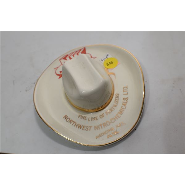 Hycroft Cowboy Ashtray