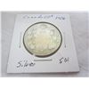 Image 1 : 1916 Canadian silver fifty cent piece