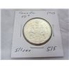Image 1 : Canadian Silver 1963 Fifty Cent Piece