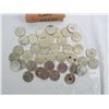 Image 1 : Ten Dollar Roll of Various Commemorate Canadian Quarters