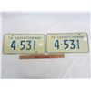 Image 1 : Pair of 1972 Saskatchewan License Plates