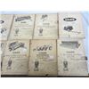 Image 3 : 8 Vintage Case Tractors Parts Books