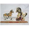 Image 1 : 2 China and Pottery Horses