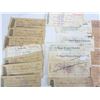 Image 2 : Lot of Antique Cancelled Cheques From Union Bank