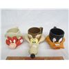 Image 2 : 3 Warner Bros. Mugs Daffy ect.