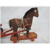 Image 3 : Rare 1930's Cloth Covered Horse and Cart