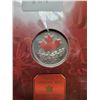 Image 3 : CANADA 25 CENT 2001 COLORED MAPLE LEAF
