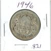 Image 1 : CANADA 1946 - 50 CENT SILVER