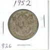 Image 1 : CANADA 1952 - 50 CENT SILVER