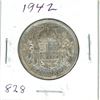 Image 1 : CANADA 1942 - 50 CENT SILVER