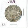 Image 1 : CANADA 1951 - 50 CENT SILVER