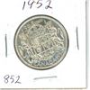 Image 1 : CANADA 1952 - 50 CENT SILVER