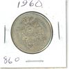 Image 1 : CANADA 1960 - 50 CENT SILVER