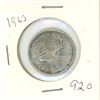 Image 1 : CANADA 1963 - 25 CENT SILVER