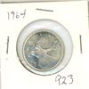 Image 1 : CANADA 1964 - 25 CENT SILVER