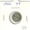 Image 1 : CANADA 1920 - 5 CENT SILVER