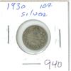 Image 1 : CANADA 1930 - 10 CENT SILVER