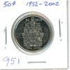 Image 1 : CANADA 1952-2002  50 CENT NOT SILVER