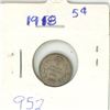 Image 1 : CANADA 1918 - 5 CENT SILVER