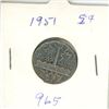 Image 1 : CANADA 1951 STEEL INDUSTRY 5 CENT