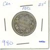 Image 1 : CANADA 1892 - 25 CENT SILVER