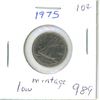 Image 1 : CANADA 1975 - 10 CENT, LOW MINTAGE