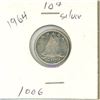 Image 1 : CANADA 1964 - 10 CENT SILVER
