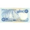 Image 2 : BERMUDA 1 DOLLAR - CURRENCY BASED ON THE USA DOLLAR 1970