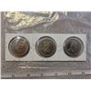 Image 2 : THREE CANADA 1973 - 1 DOLLAR  PRINCE EDWARD ISLAND CENTENARY NOT SILVER