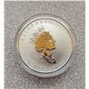 Image 4 : CANADA  2003 - 1 OZ.  $5.00 SILVER MAPLE LEAF GOOD FORTUNE