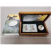Image 2 : CANADA 2004 - $5.00 SILVER LIMITED EDITION STAMPS & COIN CANADA MOOSE
