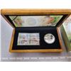Image 6 : CANADA  2005 - $5.00 SILVER LIMITED EDITION STAMPS & COIN DEER/FAWN