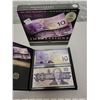 Image 3 : CANADA DUAL SERIES COLLECTOR SET: TWO $10.00  BANKNOTES 1986-2001