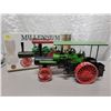 Image 1 : ERTL CASE Steam Tractor 17” long with diagram and roof assembly.
