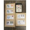 Image 1 : 1967 Canada Centennial stamp collection & (4) first day covers