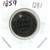 Image 1 : 1859 Canada One Cent
