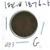 Image 1 : 1876 Canada One Cent