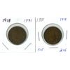 Image 1 : 2x 1918 Canada One Cent