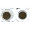 Image 1 : 2x 1919 Canada One Cent