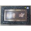 Image 1 : Framed Flower Picture - 20.5" x 13"
