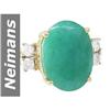 Image 1 : 11.44 ct Emerald & Diamond Ring 14kt Gold