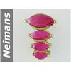 Image 1 : Charming 1.32 ct Ruby Pendant 14kt Gold