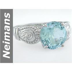 2.80 ct Aquamarine Ring 14kt Gold
